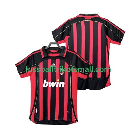 Fußballtrikots AC Mailand 2006 2007 Retro Kurzarm Heimtrikotsatz kaufen